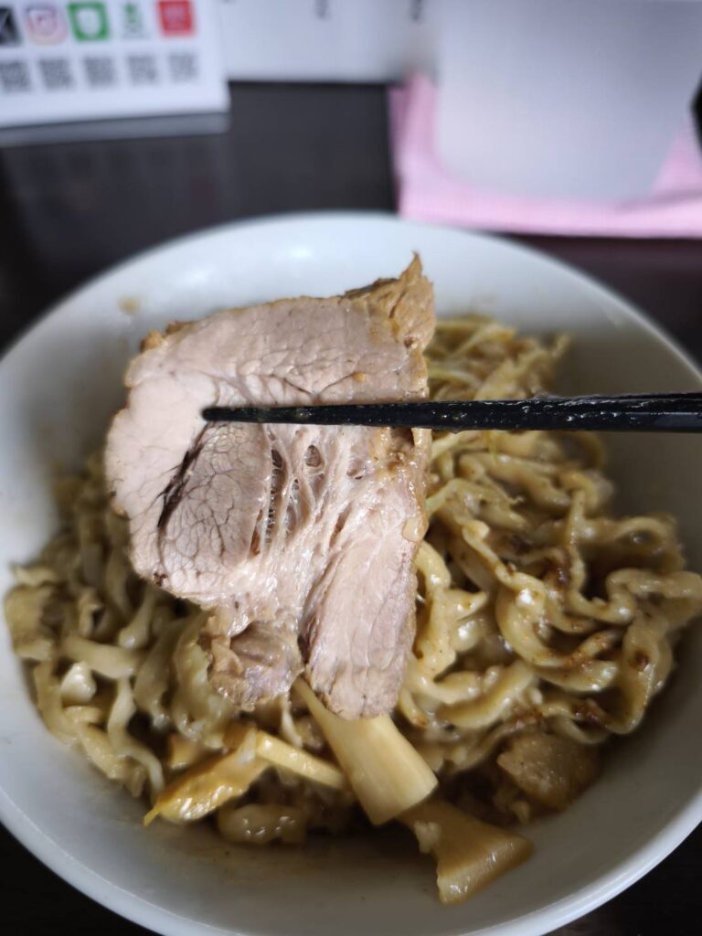ラーメンどでん大宮店の豚