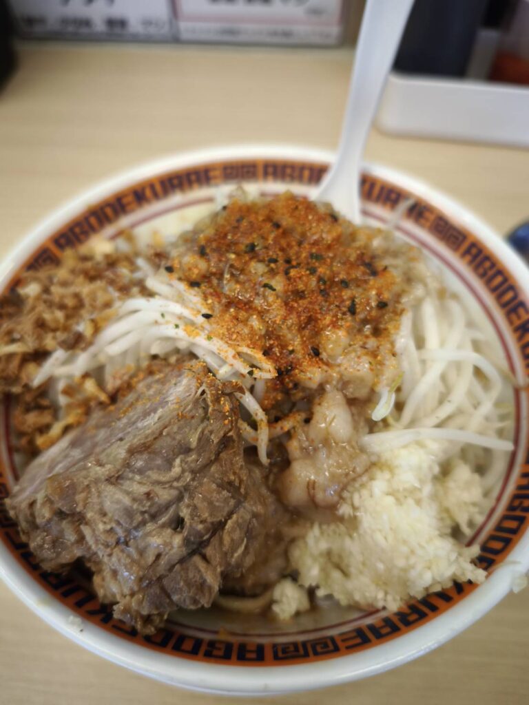 顎で喰らえ春日部店の味噌汁なし