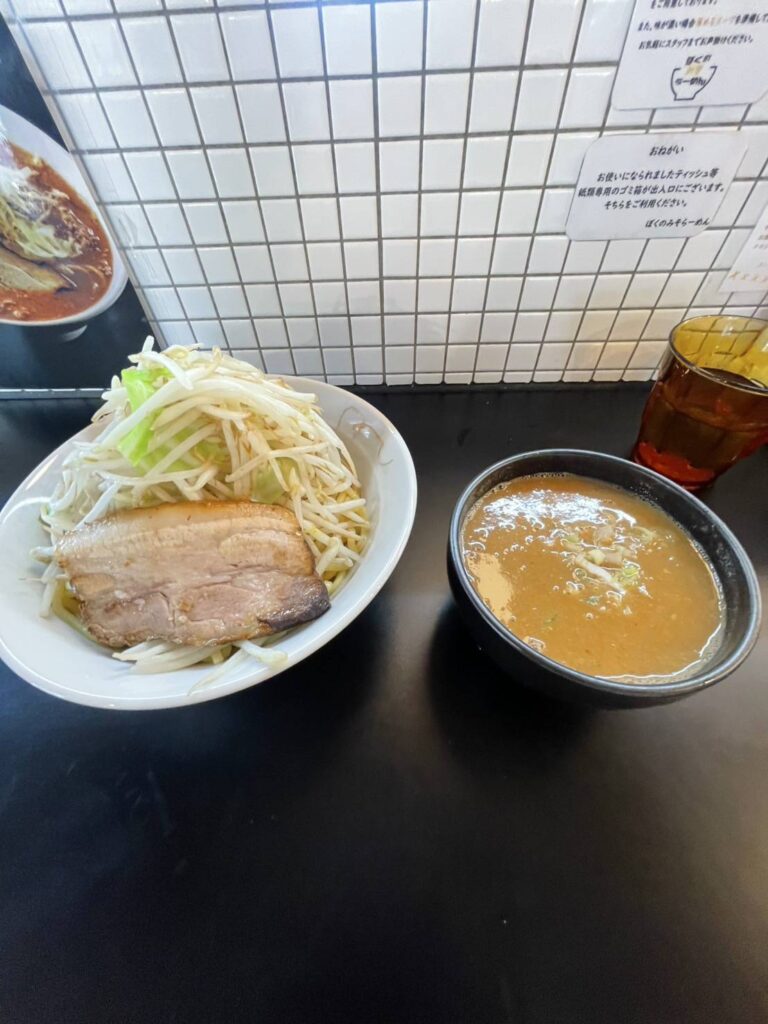 ぼくのみそらーめんのつけめん