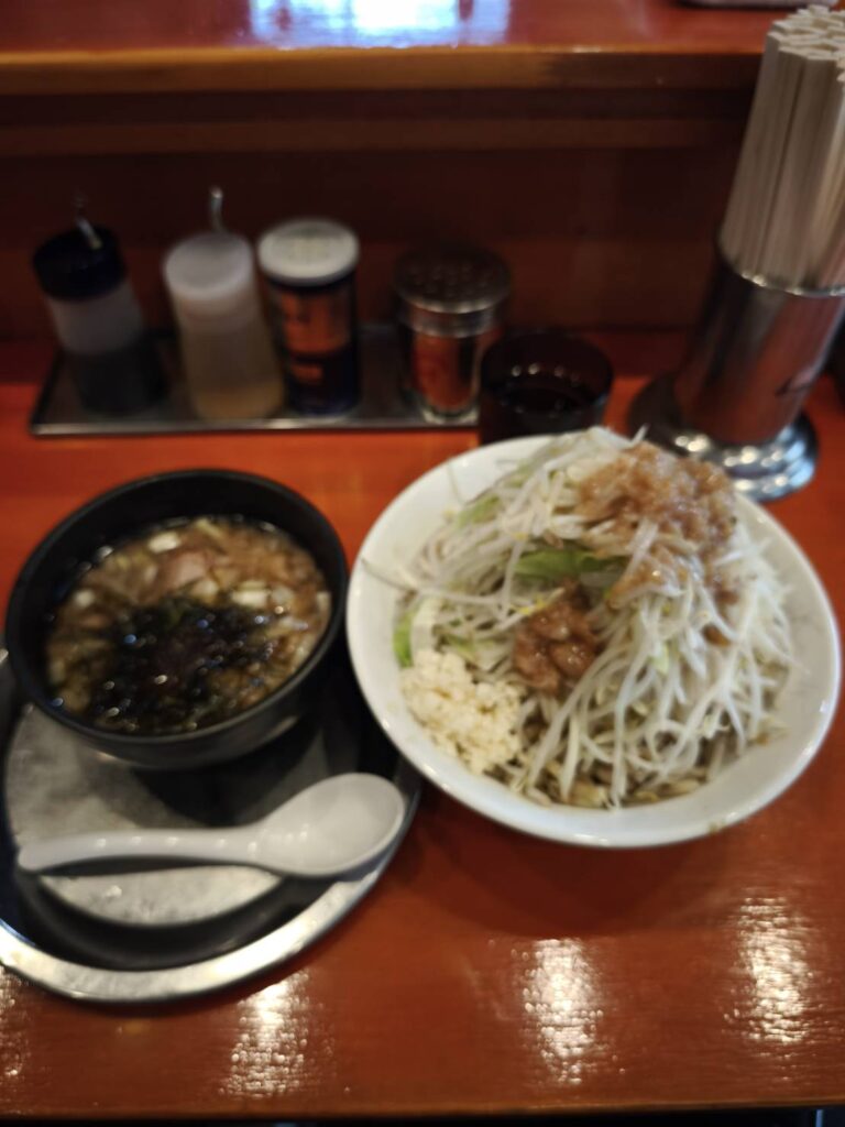 麺屋穴場のつけ麺