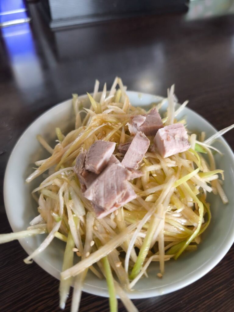 ニューラーメンショップ主水のネギ丼