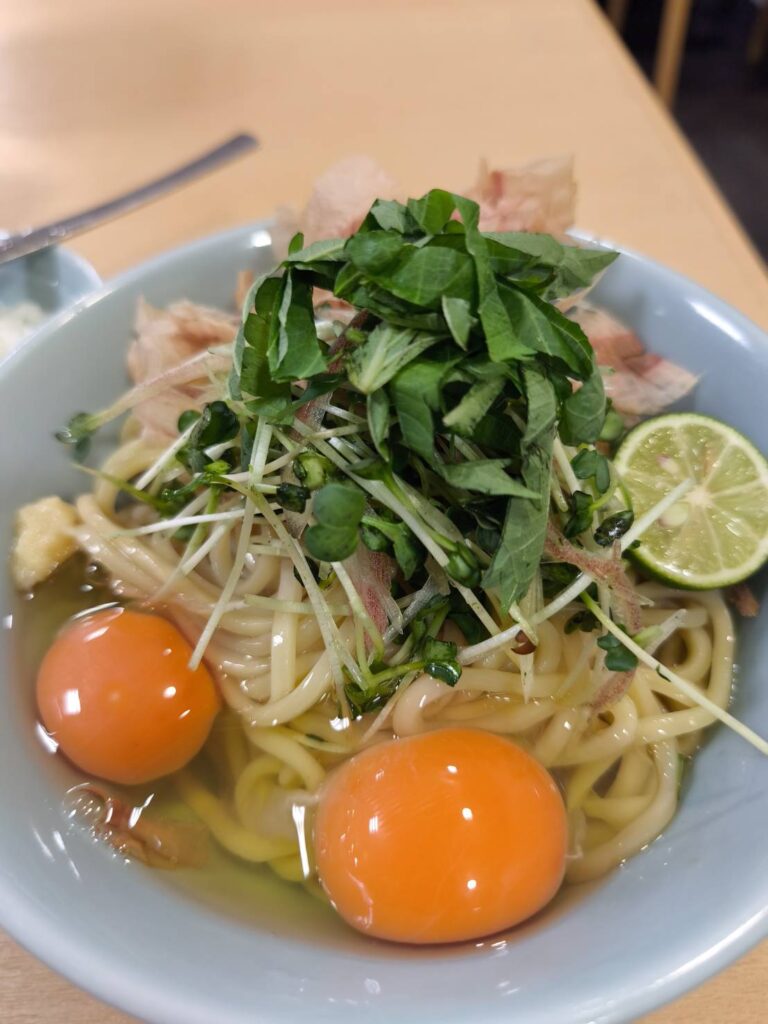 ゴールデンタイガーお食事ちゅうぼうそごう大宮店の薬味TKMと追い卵