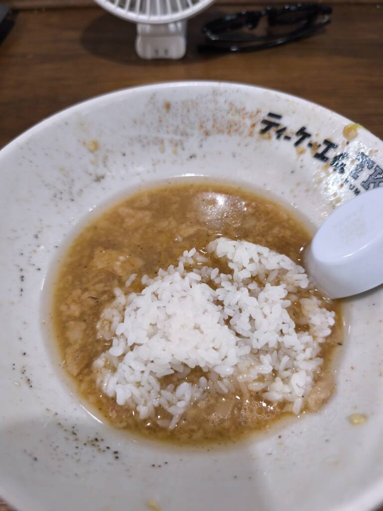 ゴールデンタイガーのTKMに追飯追加
