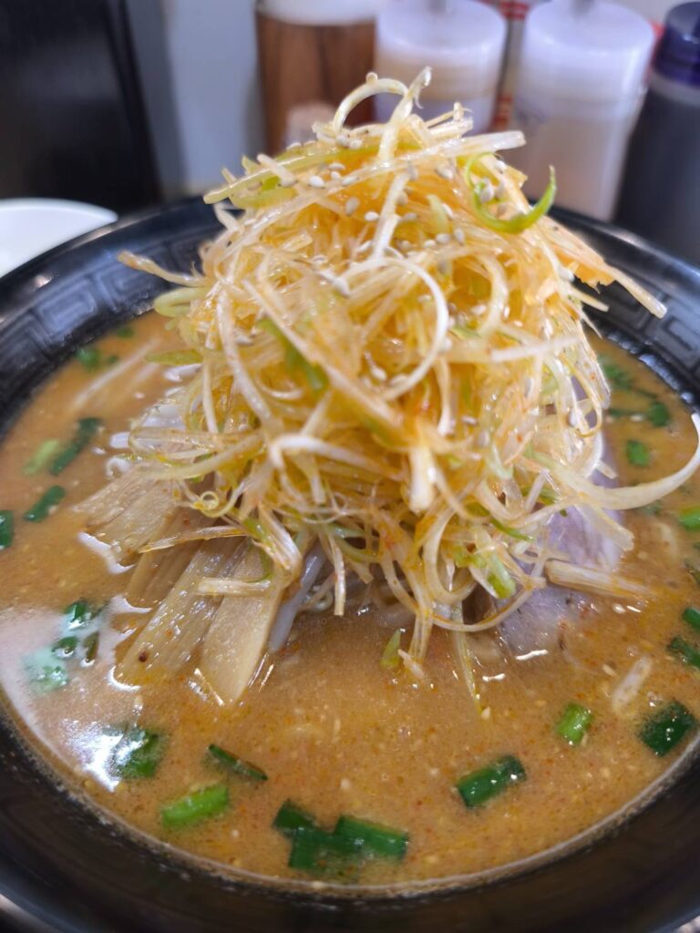 麺屋光の辛味噌ネギラーメン
