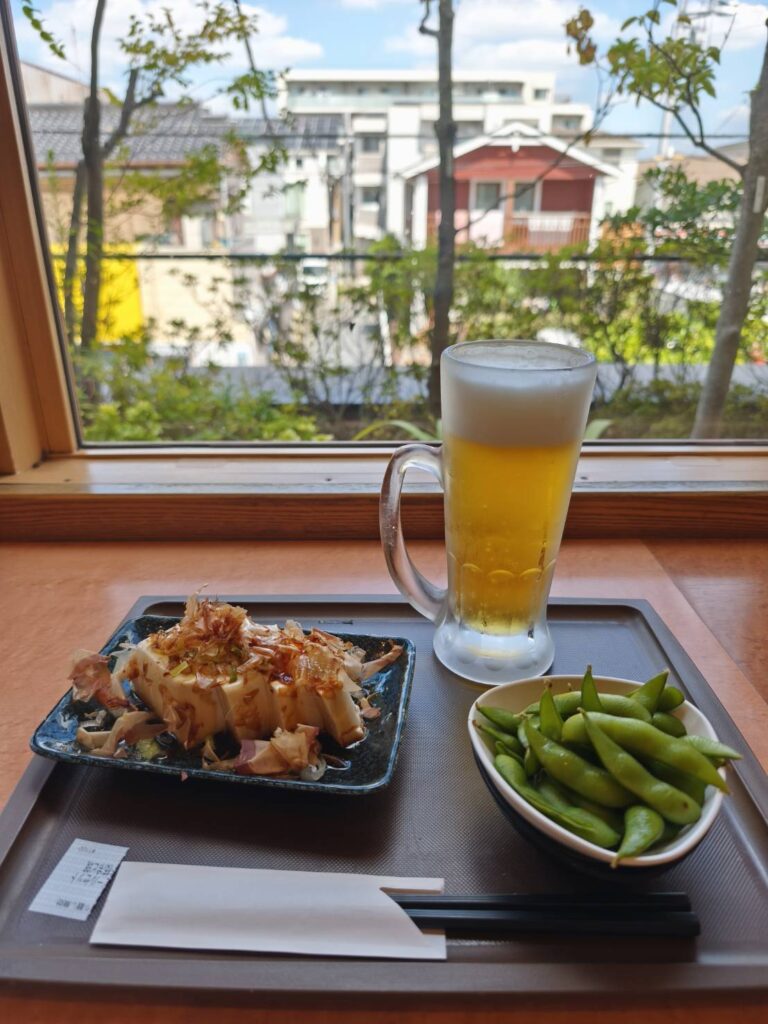 湯屋敷 孝楽のビール