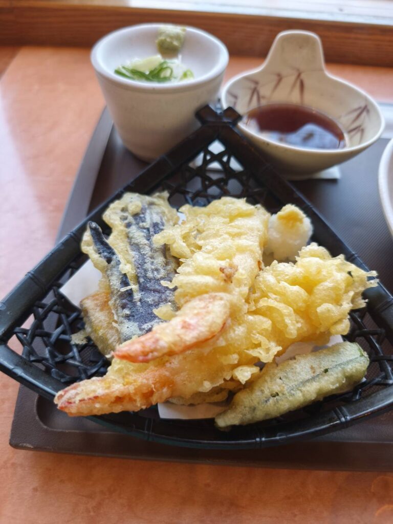 湯屋敷 孝楽の天ぷら