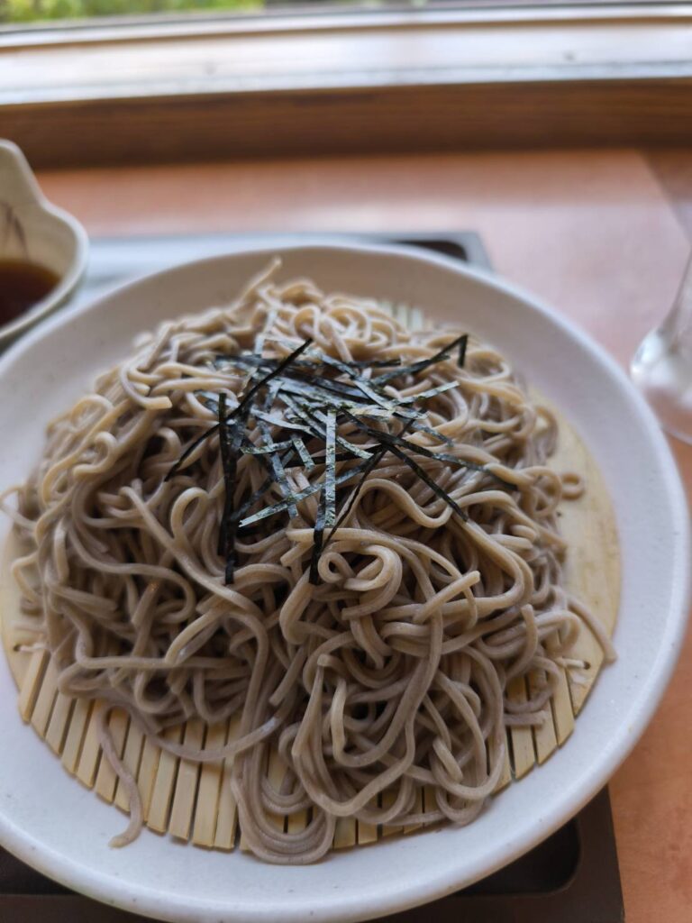 湯屋敷 孝楽のざる蕎麦