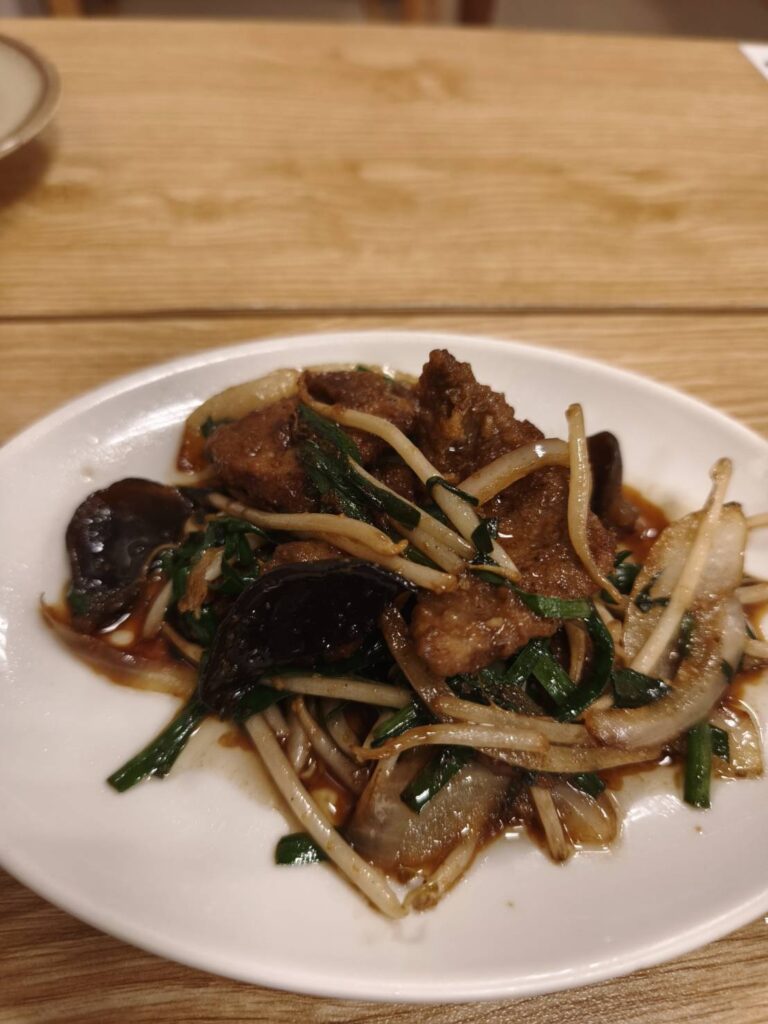 草加健康センターのレバニラ