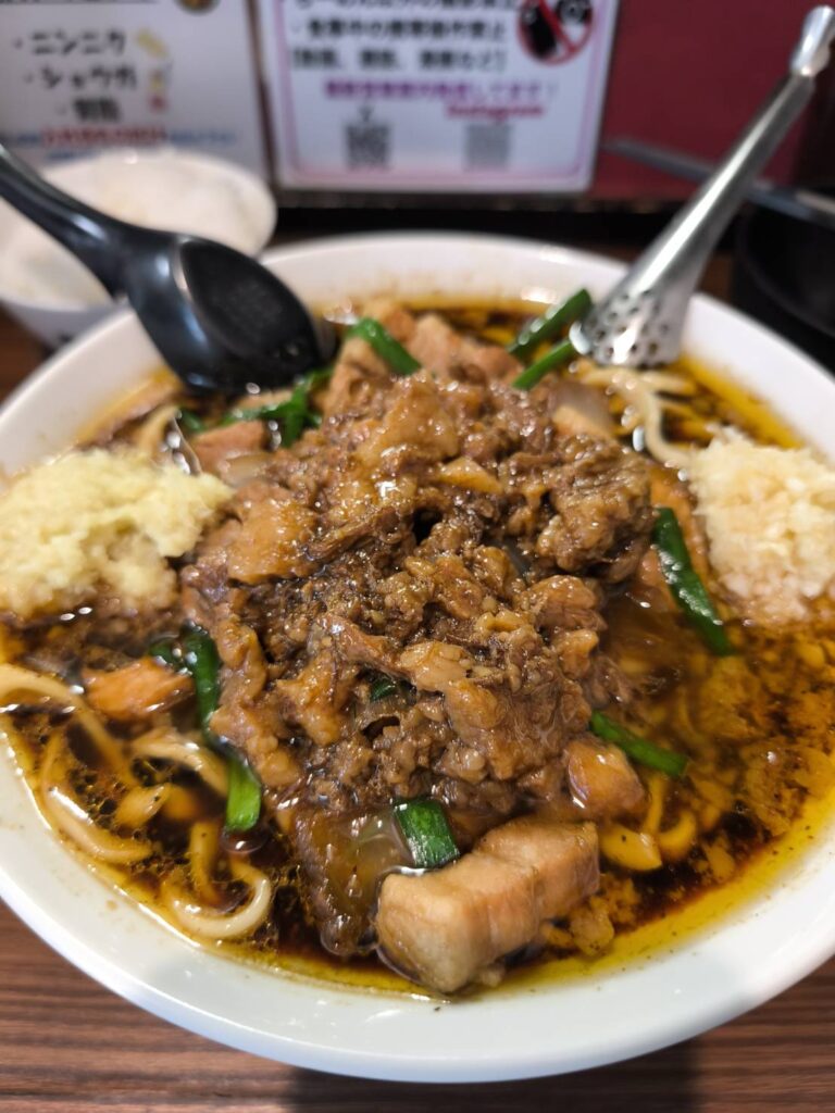 元祖スタミナ満点らーめん すず鬼 熊谷うえちゃん店のスタ満ソバ