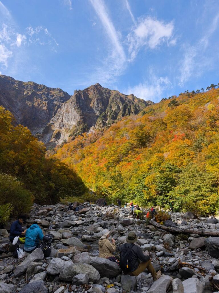 一ノ倉沢の景色