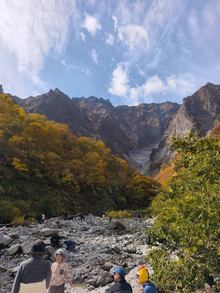 一ノ倉沢の景色