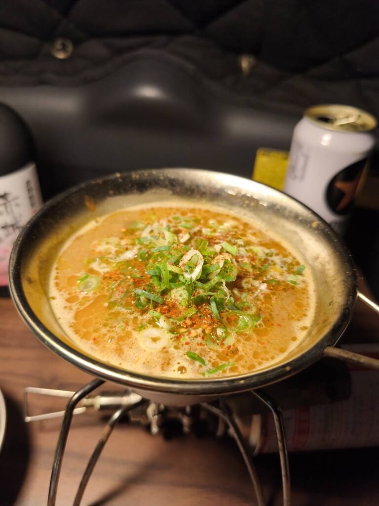 永井食堂のもつ煮