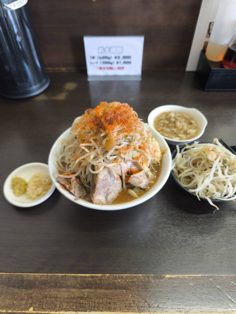 どでん大宮店冬季限定赤ラーメン