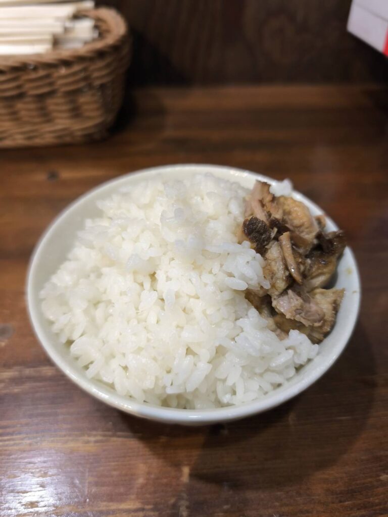 ラーメン花屋の小ライス