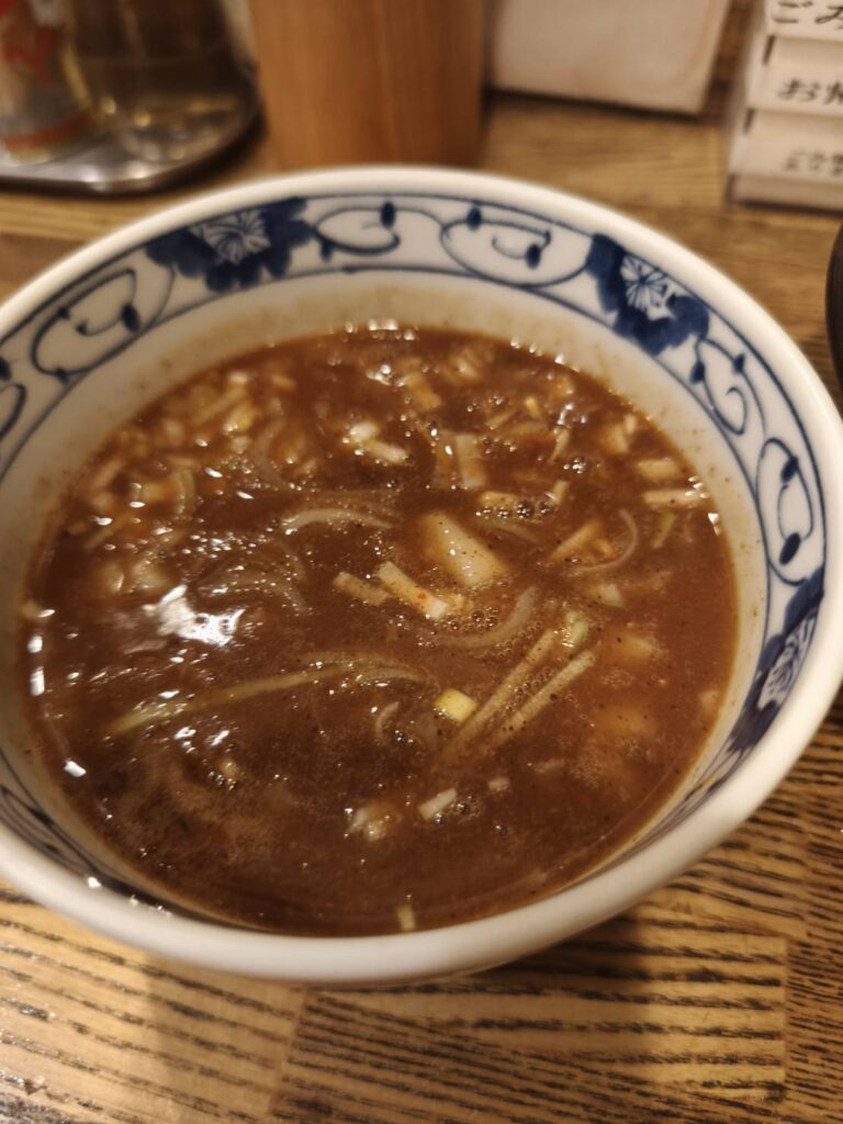 新橋 纏のつけ汁