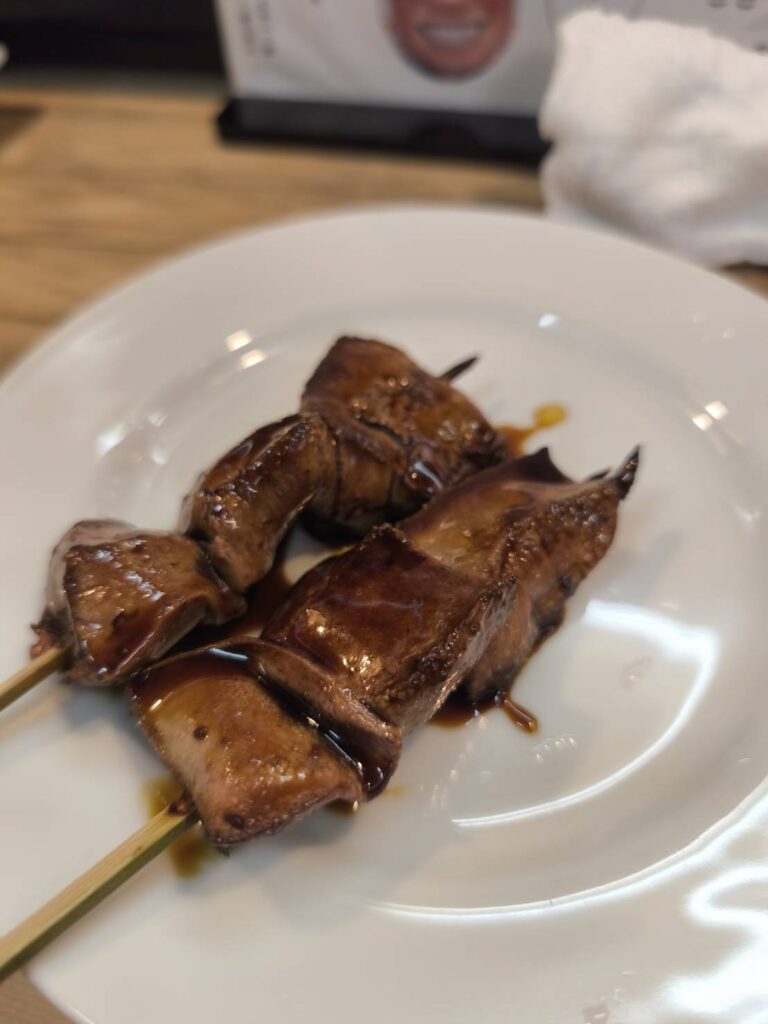 喜多八 西日暮里支店のレバー