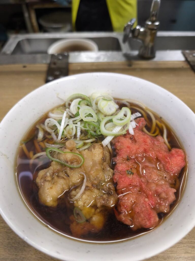 西日暮里・一由そばの蕎麦