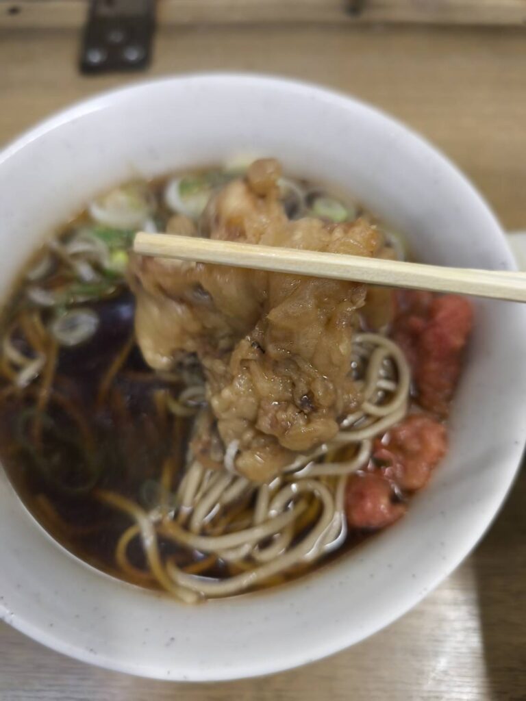 西日暮里・一由そばのゲソ天