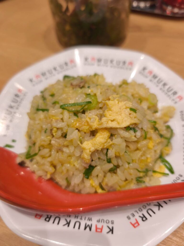 神座さいたま新都心けやきひろば店の半炒飯