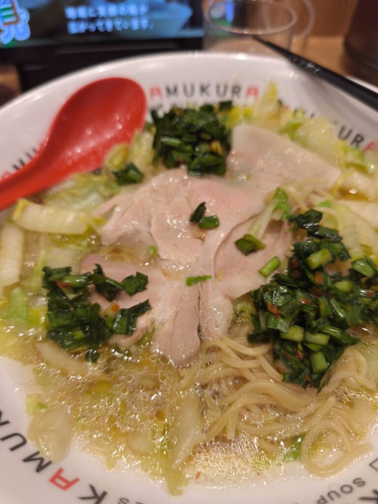 神座さいたま新都心けやきひろば店のニラをin