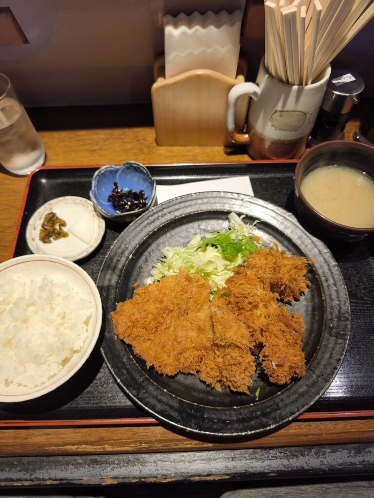 とんかつ割烹 山下軒のとんかつ定食