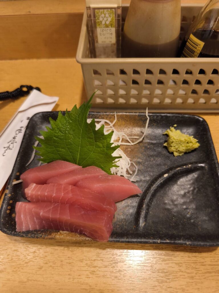 マグロの刺身
