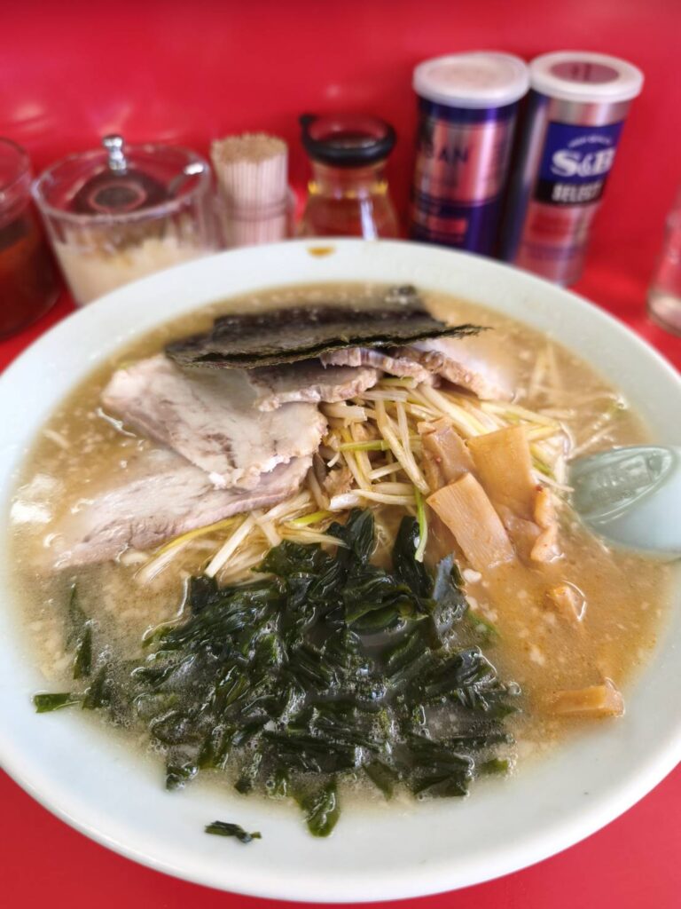 ラーメンショップ太田店の醤油ネギシャーシューメン
