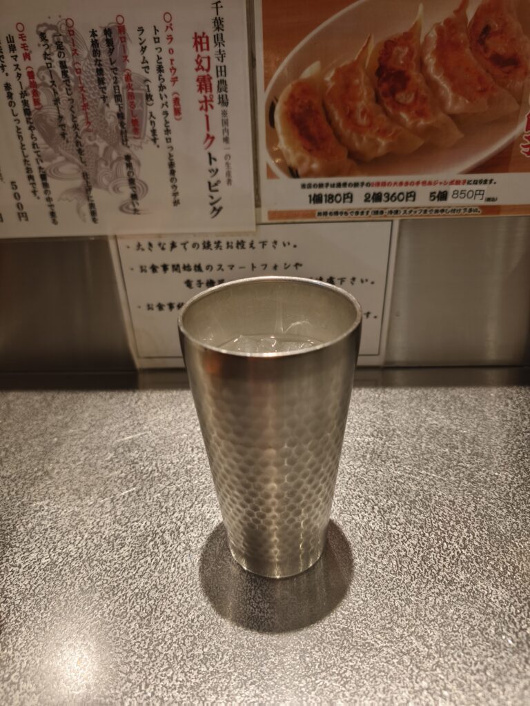 松戸富田麺絆の水