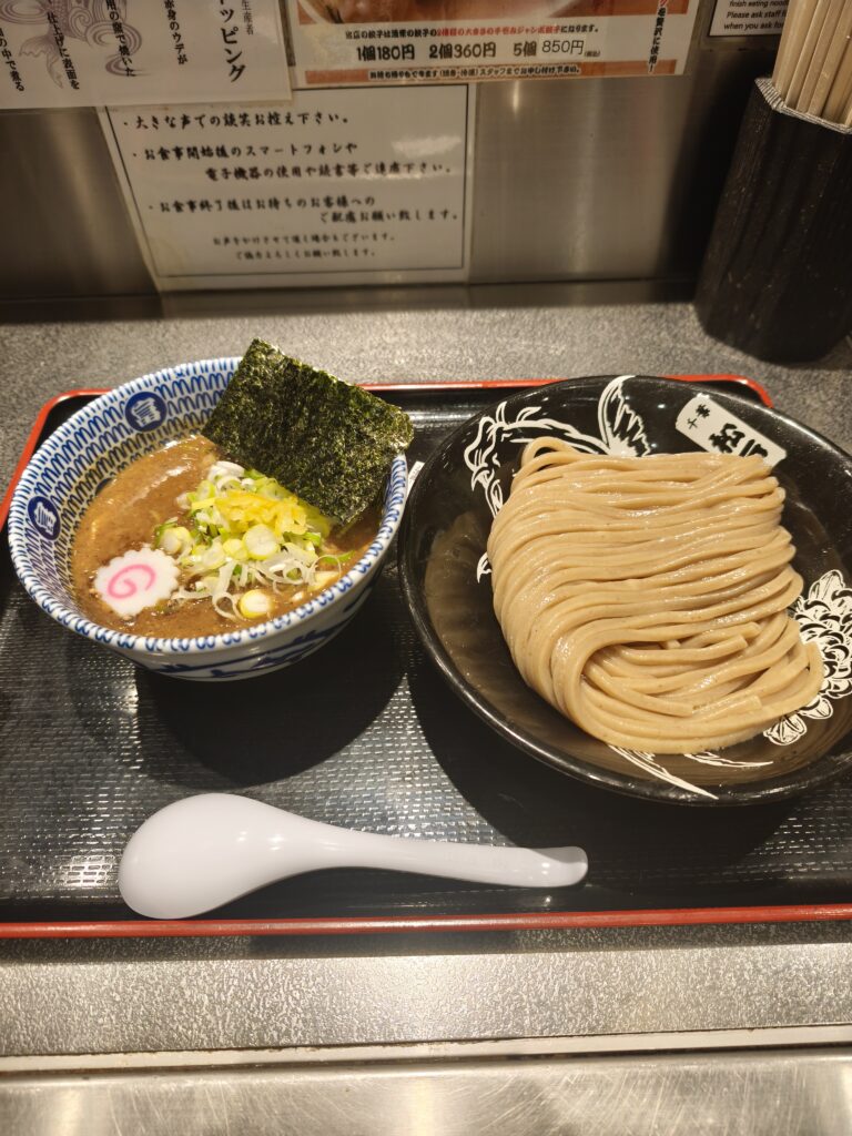 松戸富田麺絆の濃厚つけ麺