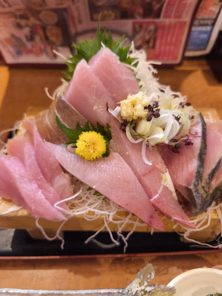 そうま水産上尾店の刺盛り