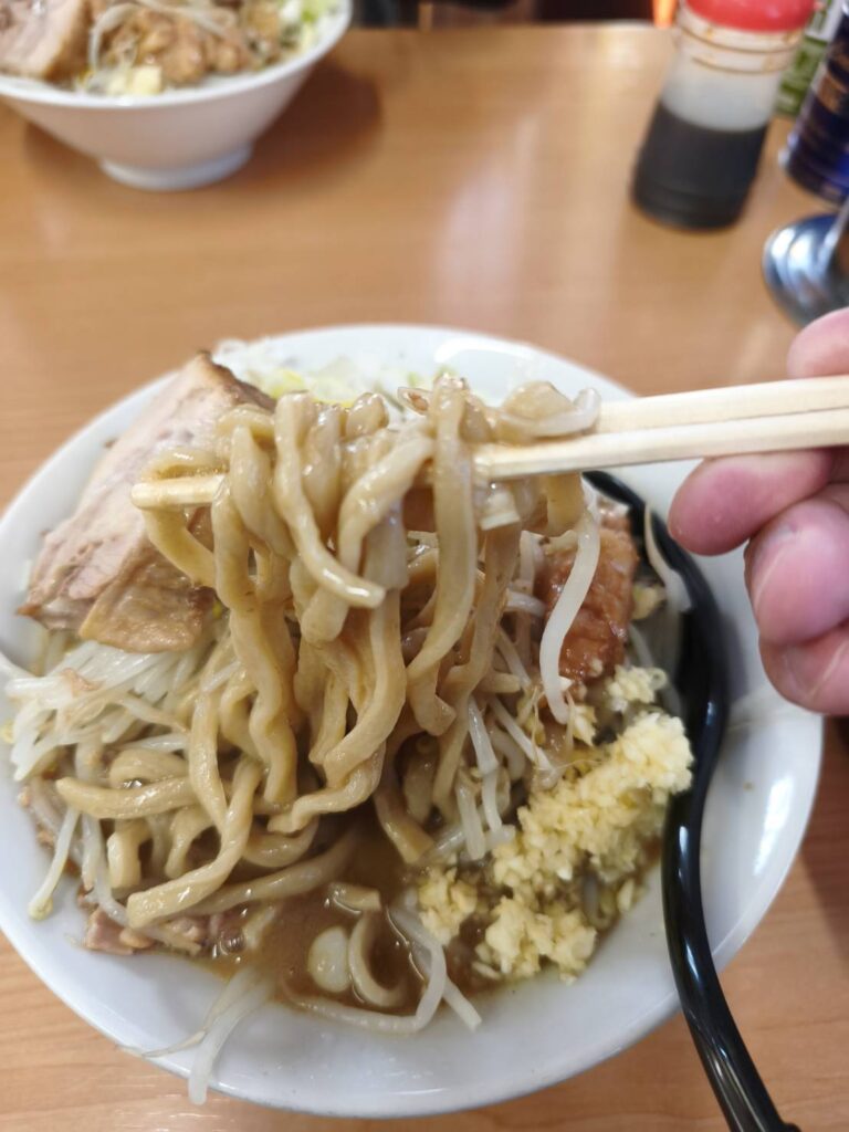 東松山市 ラーメン 一心の麺