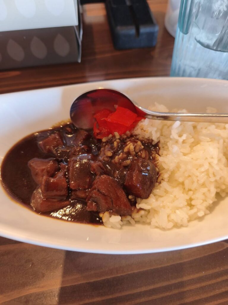 自家製麺 一乃瀬の黒カレー