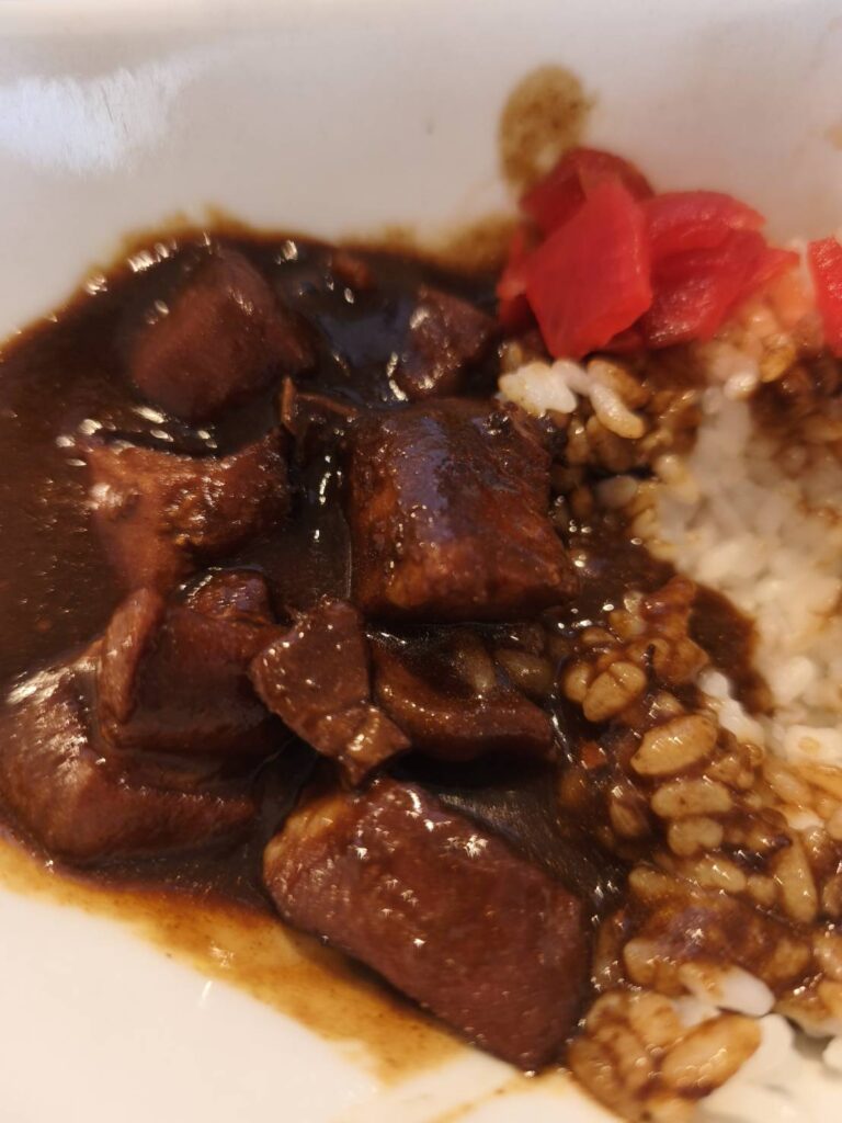 自家製麺 一乃瀬の黒カレーチャーシュー