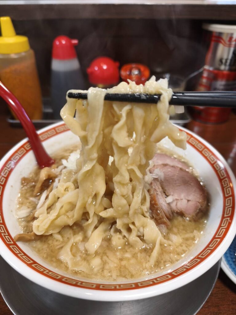 ぎと家 武里本店の手もみ麺
