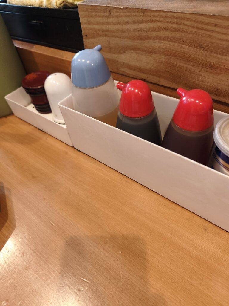 葱次郎の卓上調味料