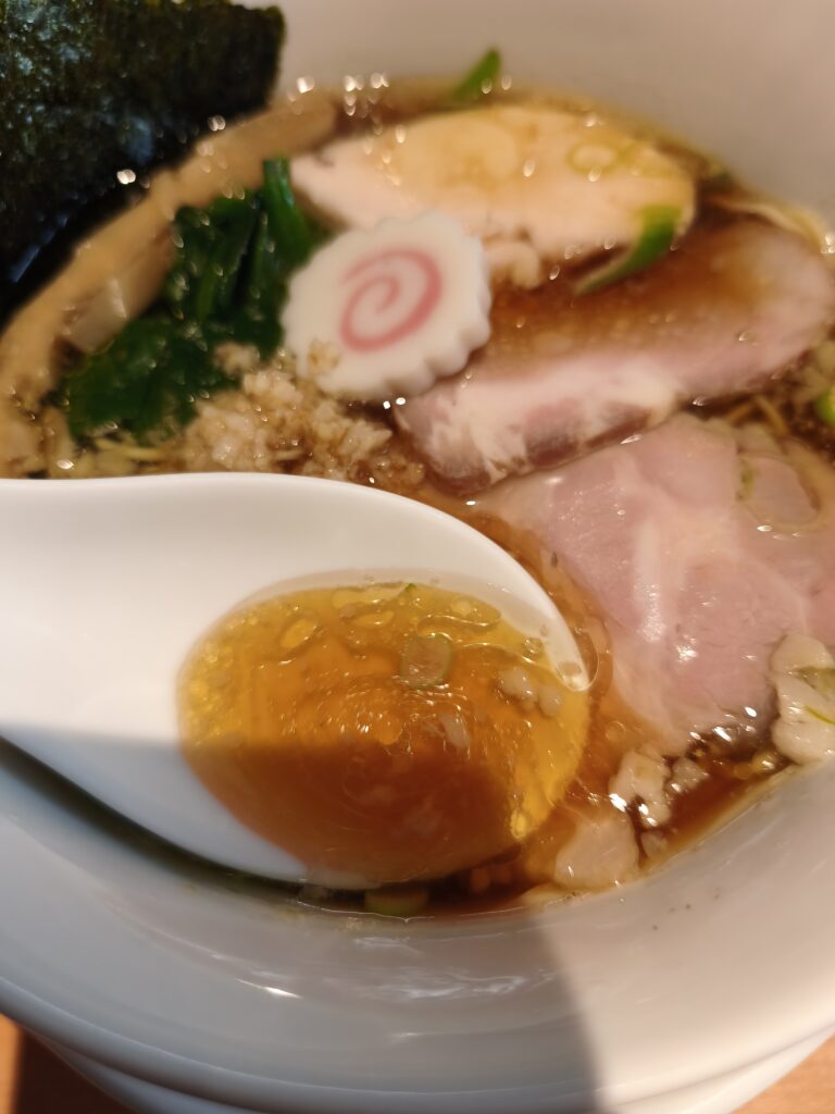 中華そば 馨のスープ