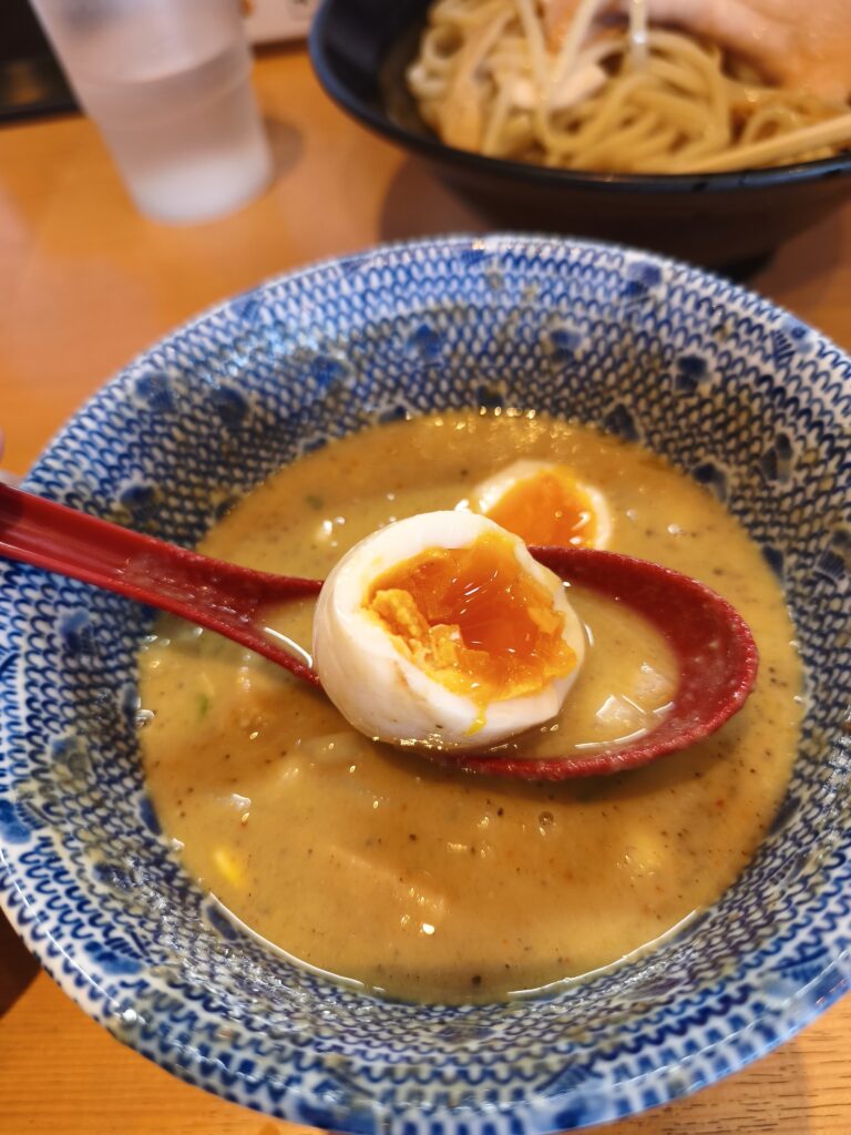 麺堂稲葉の味付け卵