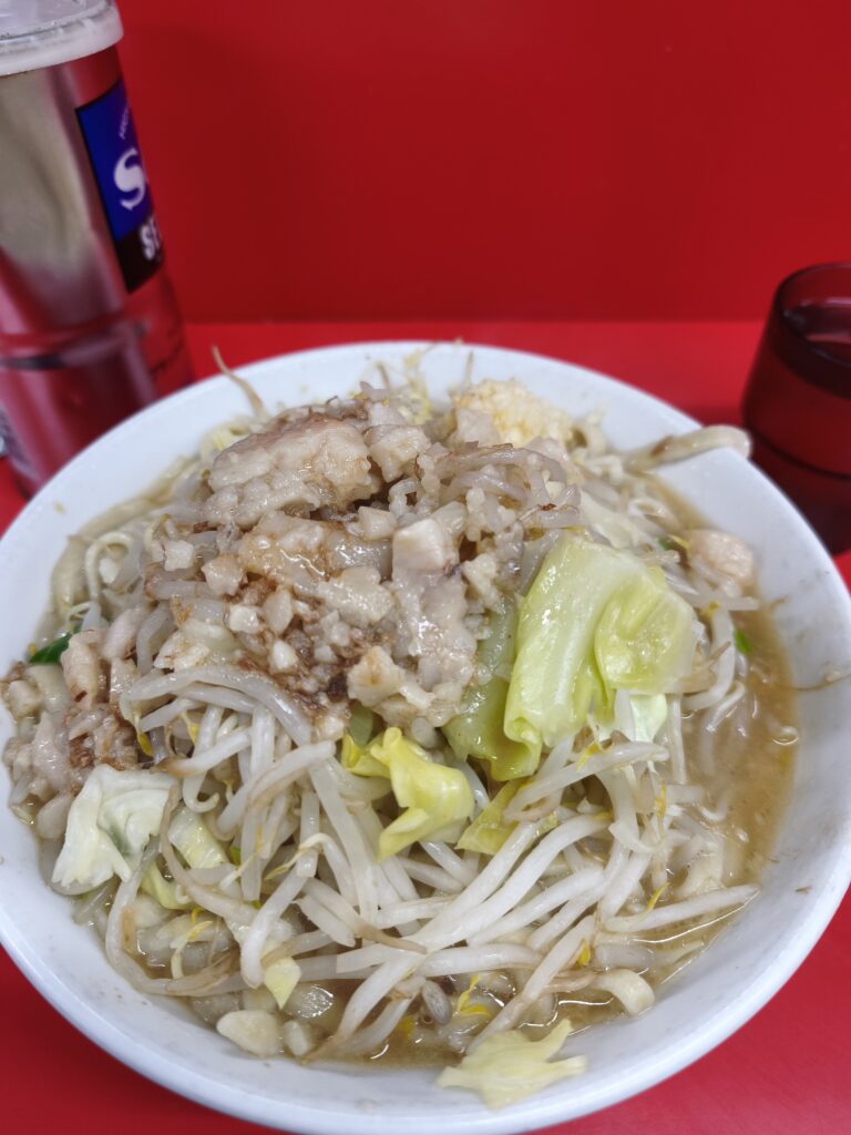ラーメン二郎 仙台店2の小ラーメン にんにく あぶら